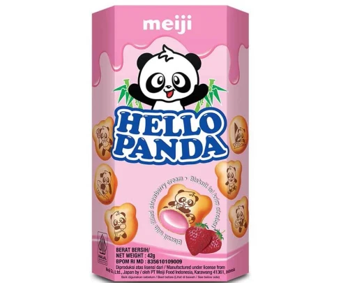 Biscuits MEIJI BISCUIT HELLO  PANDA  42G 2 ~blog/2023/10/10/hello_panda_strawbery_42g